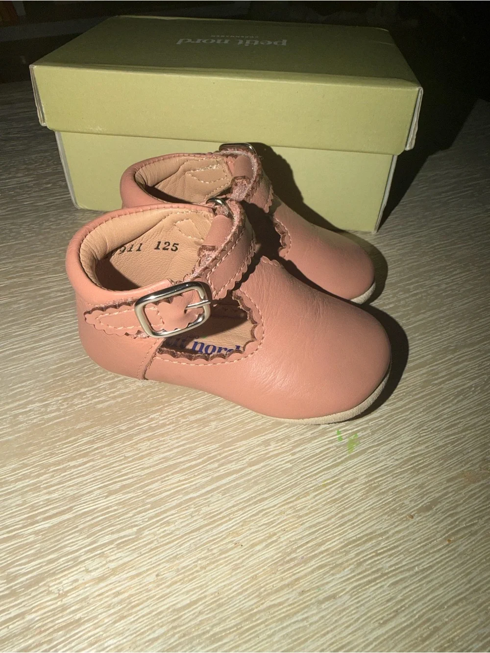 Petit Nord Copenhagen Pink Baby Shoe size EU18/US3k/UK 2k